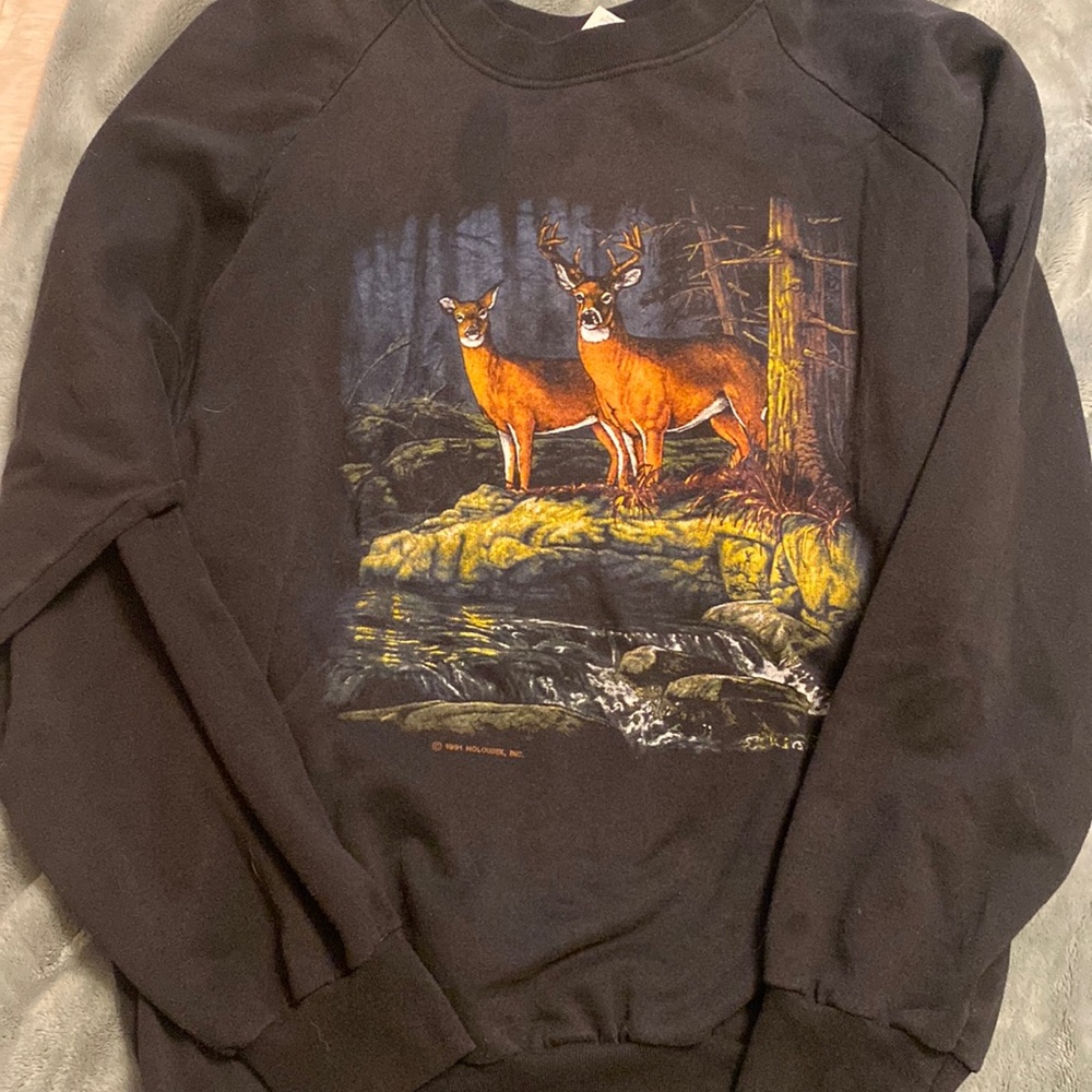 Thrifted Deer Sweatshirt
